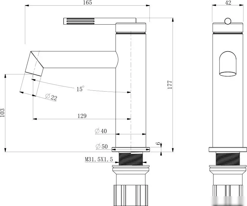 Смеситель Roxen Florence 50030517-CH - фото товара