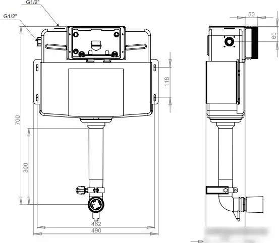 Инсталляция для унитаза Lavinia Boho Relfix 38020010 - фото товара