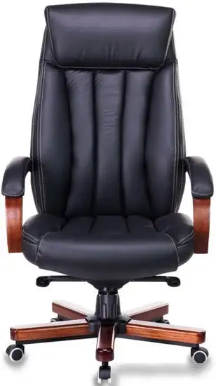 Кресло Бюрократ T-9922WALNUT/BLACK (черный) – фото товара