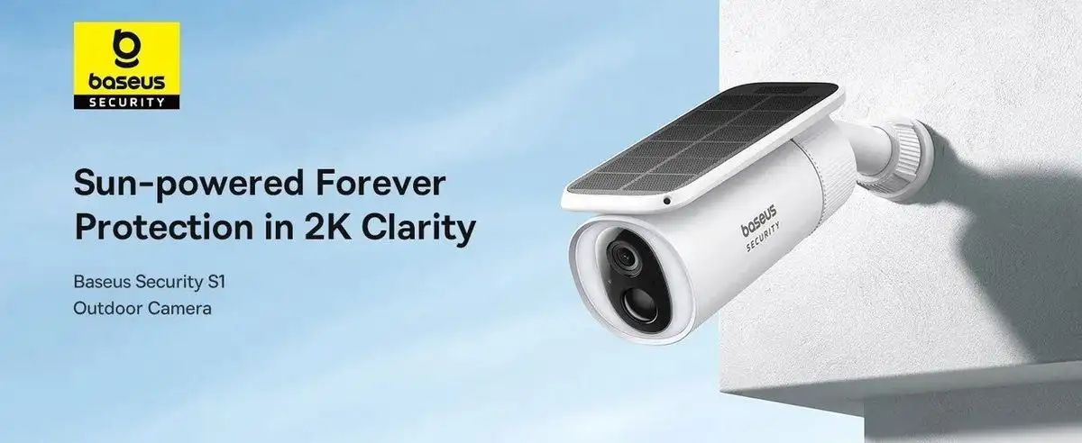 IP-камера Baseus S1 Outdoor 2K Solar Security Camera – фото товара