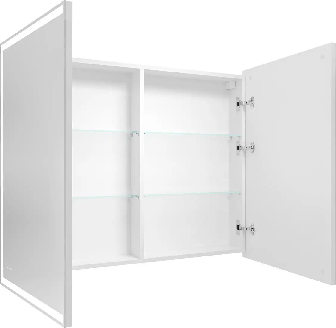 Grossman Шкаф с зеркалом для ванной Меркадо-90 209003 – фото товара