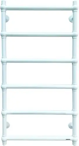 Полотенцесушитель Fincopper FCR 90x50 Ral 9016 (нижнее подключение, белый) - изображение в каталоге