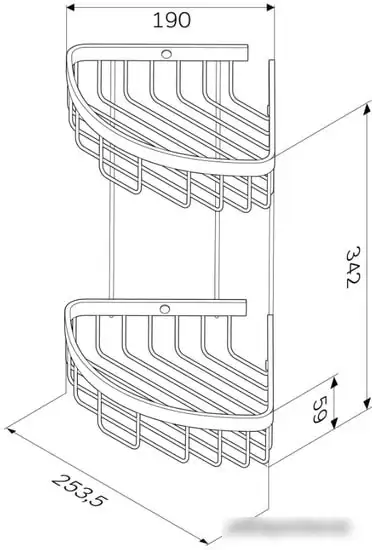 Мебель для ванных комнат AM.PM Полка Sense L A7452200 – фото товара