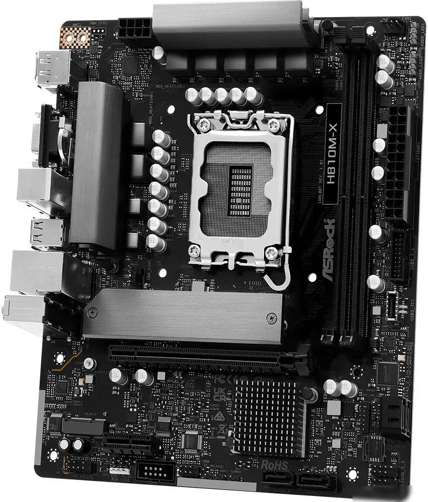Материнская плата ASRock H810M-X – фото товара