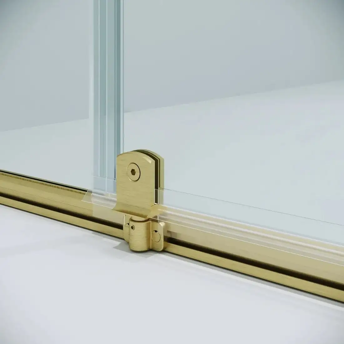 Душевой уголок Niagara Nova NG-45-9ASG-A90SG-34 90х90х195 (золото сатин/прозрачное стекло) - фото товара