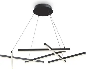 Подвесная люстра Maytoni Line MOD016PL-L80BK – изображение в каталоге