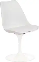 Стул TetChair Tulip Fashion Chair металл/пластик (белый) – изображение в каталоге