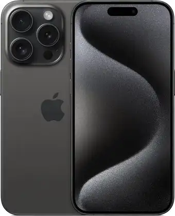 Телефон Apple iPhone 15 Pro 128GB (черный титан) – изображение в каталоге