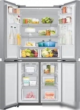 Четырёхдверный холодильник Samsung RF48A4000M9/WT - фото товара