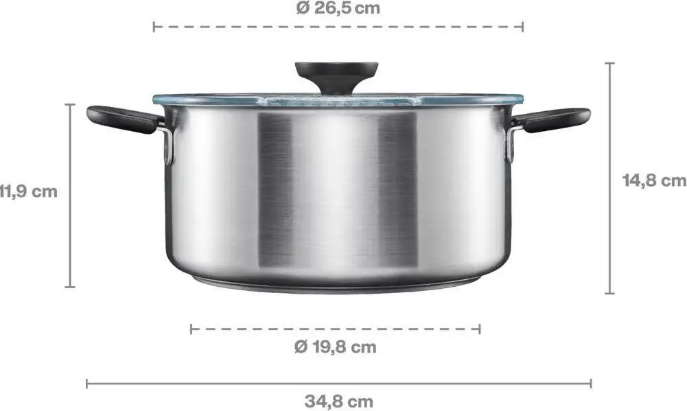 Кастрюля Fiskars Functional Form 1072317