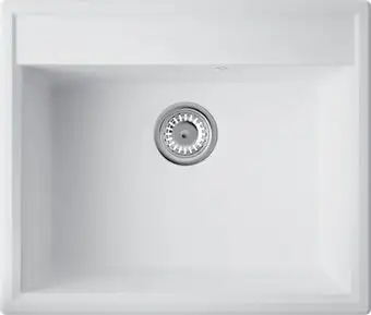 Кухонная мойка Omoikiri Daisen 60 WH (белый) - изображение в каталоге