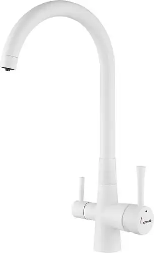 Смеситель Shevanik S428C (белый) - изображение в каталоге