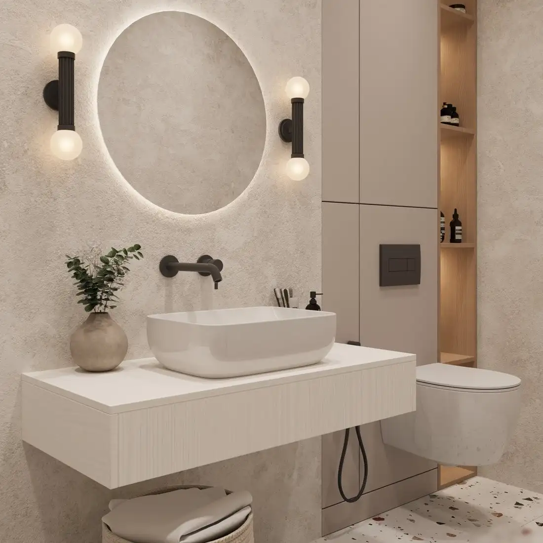 ЗОВ Тумба под умывальник Токио Премиум 120 TP120WWPTOC0 (белый) – фото товара