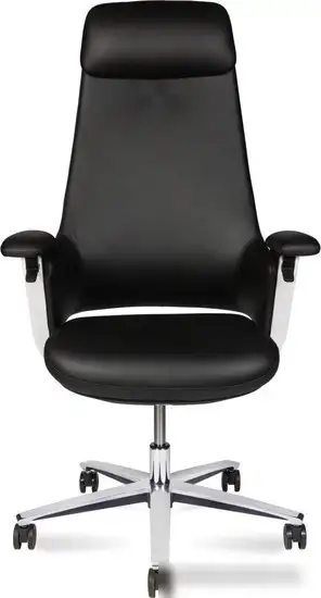 Кресло Norden York CH-336A (черная кожа) – фото товара