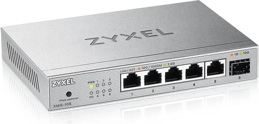Неуправляемый коммутатор Zyxel XMG-105 – фото товара