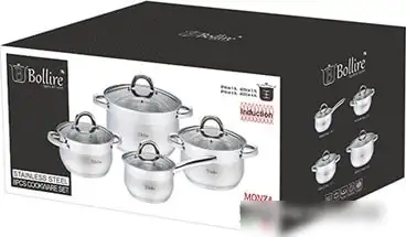 Набор кастрюль Bollire BR-4008 – фото товара