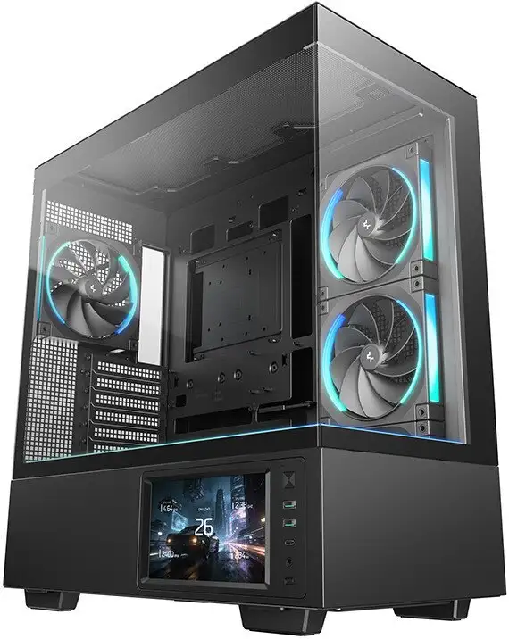 Корпус DeepCool CH690 LCD R-CH690LCD-BKNNA0D-G – изображение в каталоге