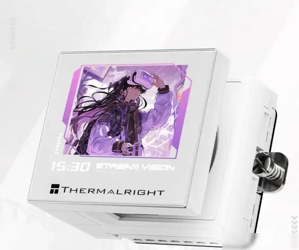 Система жидкостного охлаждения для процессора Thermalright Stream Vision 360 (белый) – фото товара