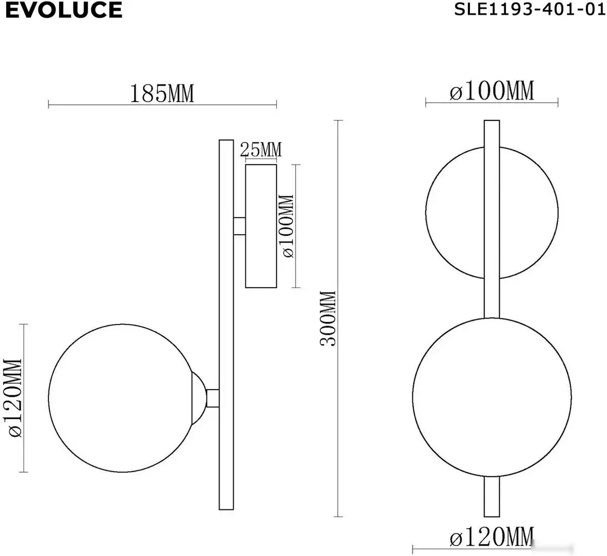 Бра Evoluce SLE1193-401-01 – фото товара