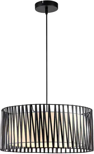 Подвесная люстра Escada Zambeze 10181/3S E27*60W Black/Silver – изображение в каталоге