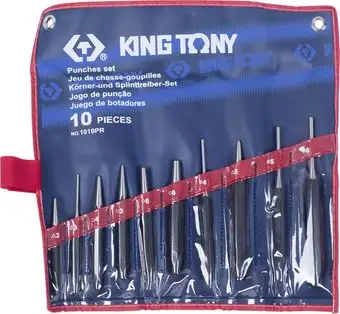 Набор выколоток King Tony 1010PR (10 предметов) – изображение в каталоге