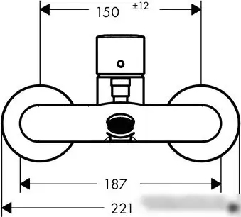 Смеситель Hansgrohe Talis E 71740000 (хром) - фото товара