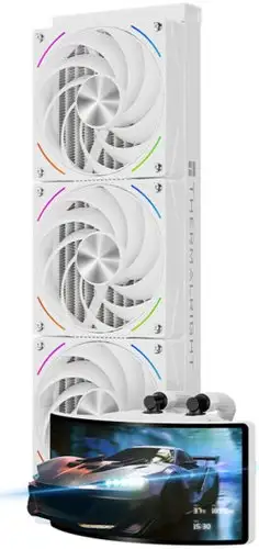 Система жидкостного охлаждения для процессора Thermalright Rainbow Vision 360 Turbo ARGB (белый) – изображение в каталоге