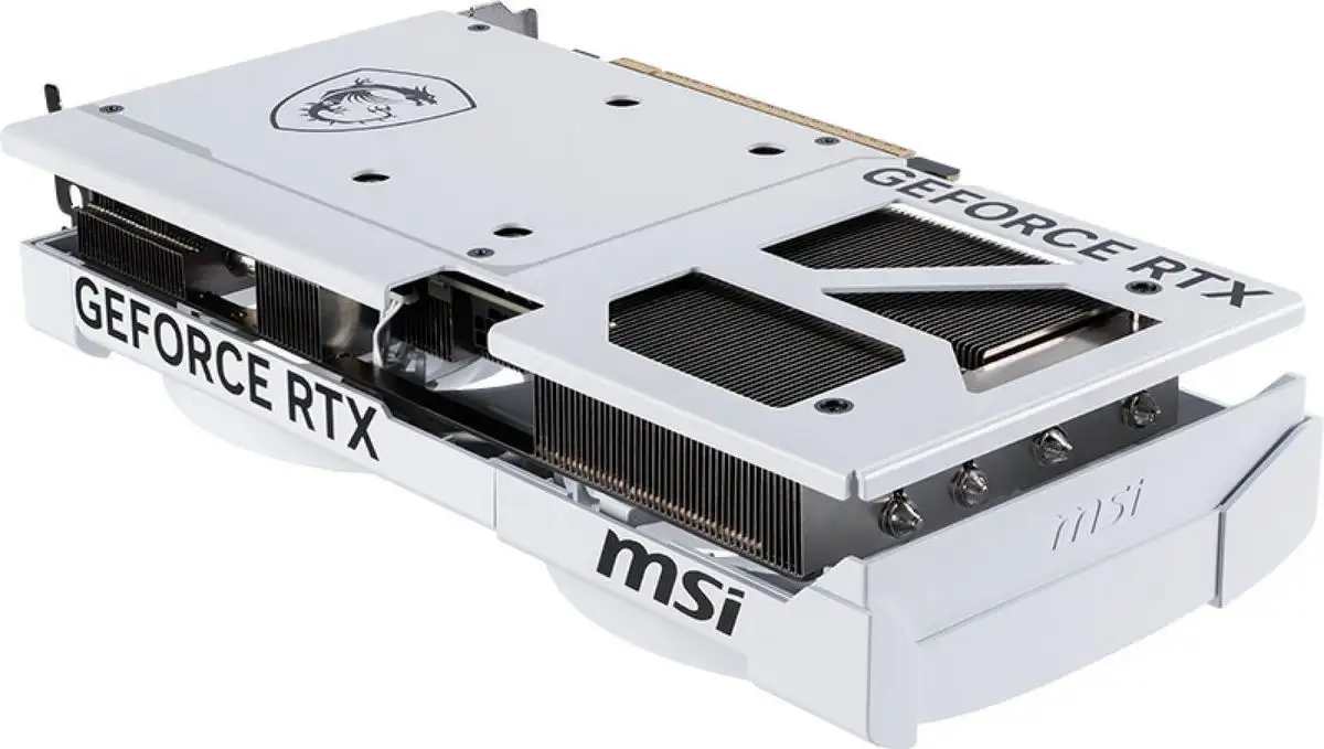 Видеокарта MSI GeForce RTX 5070 12G Ventus 2X White – фото товара