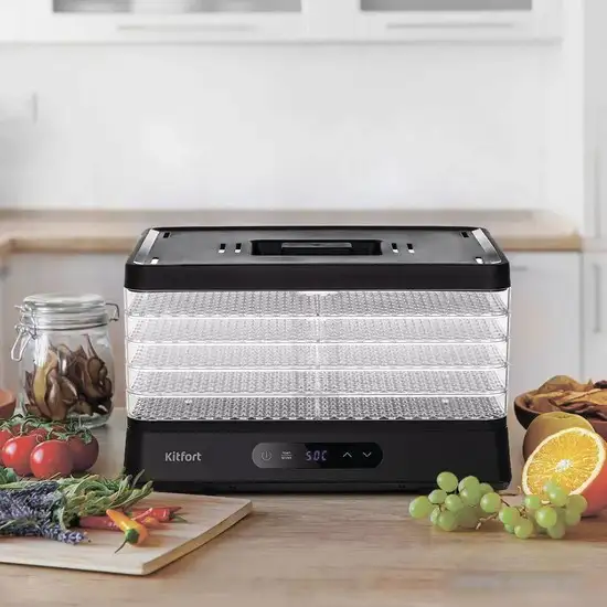 Сушилка для овощей и фруктов Kitfort KT-1938 - фото товара