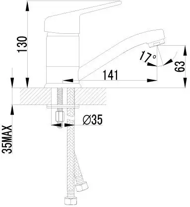 Смеситель Lemark Luna [LM4107C] - фото товара
