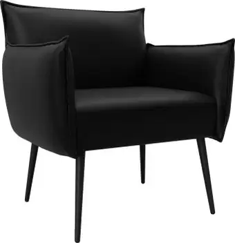Интерьерное кресло Лига диванов Лига-083 132315 (экокожа Grifon 18 черный) – изображение в каталоге