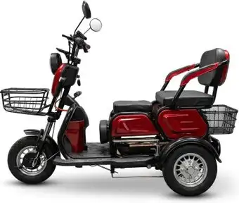 Грузовой электроскутер BNP Zevs (красный) – изображение в каталоге