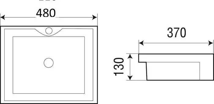 Умывальник WeltWasser Deilbach 4014 - фото товара