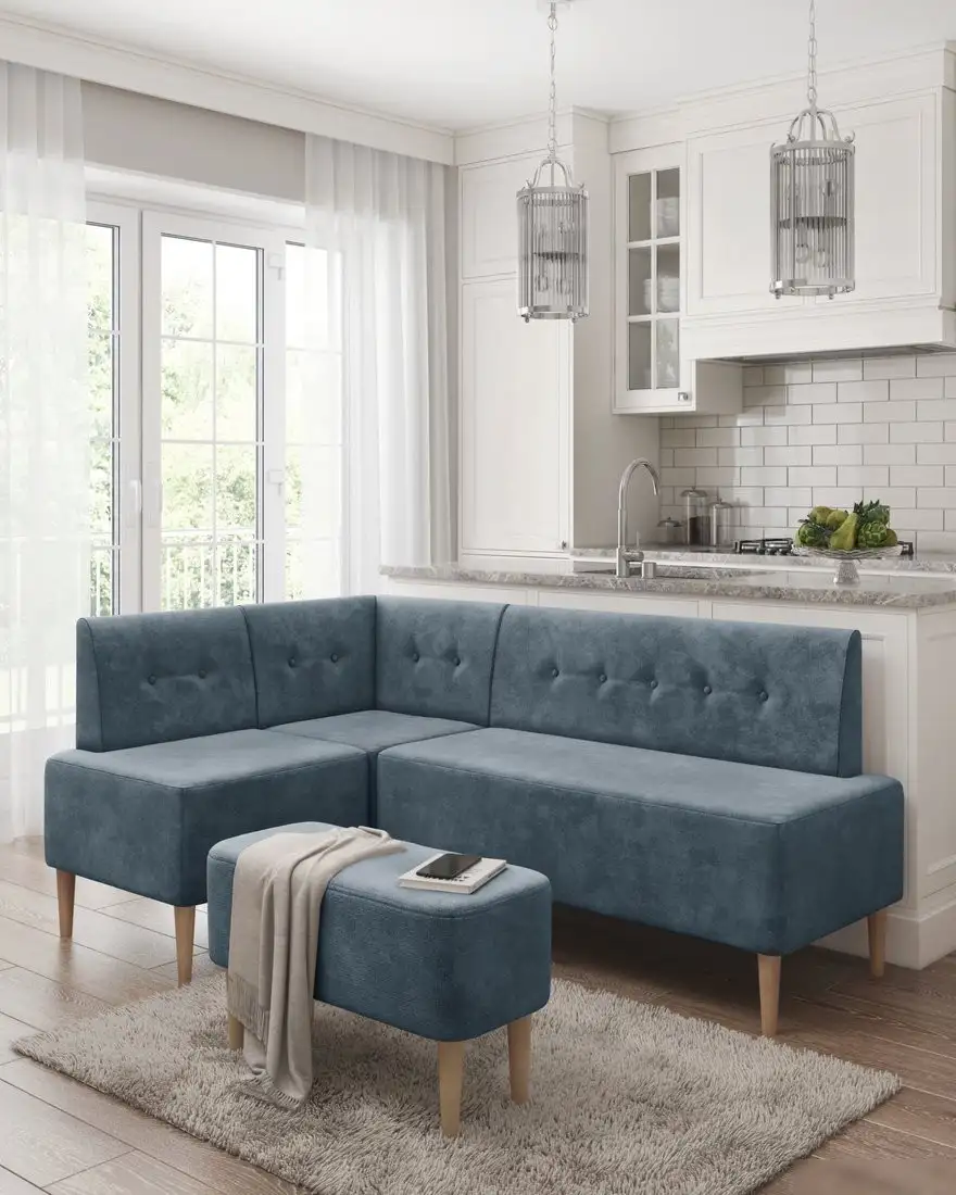 Интерьерное кресло MONOFIX Четт кресло (микровелюр/пыльно-голубой №26)