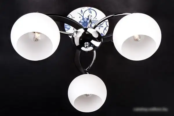 Люстра Евросвет 9654/3 хром/венге