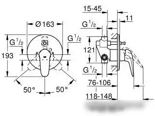 Смеситель Grohe Eurostyle New [23730003] - фото товара
