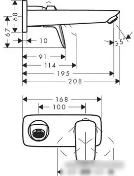 Смеситель Hansgrohe Logis 71220000 - фото товара