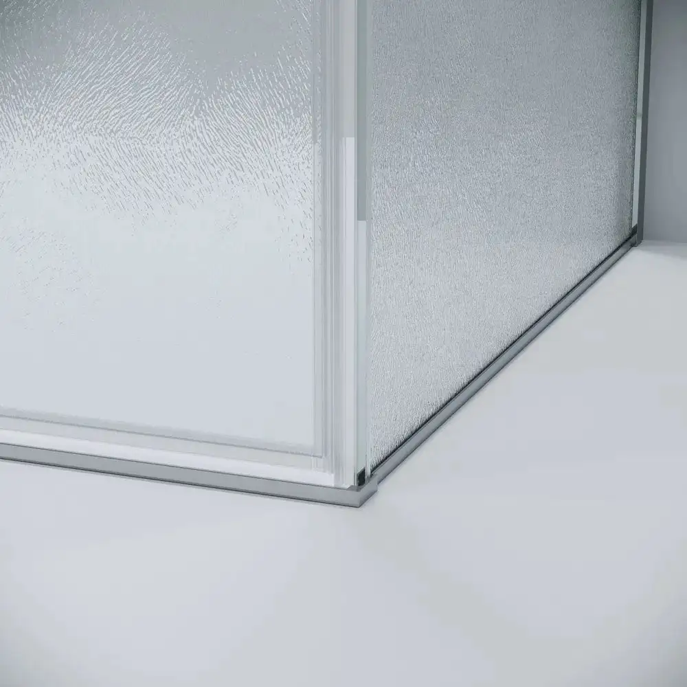 Душевой уголок Grossman Galaxy 100х100х195 120.K33.01.1010.10.02 (хром/шиншилла стекло) - фото товара