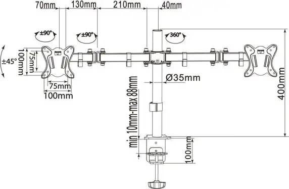 Кронштейн MasterKron UDT07-C024 – фото товара