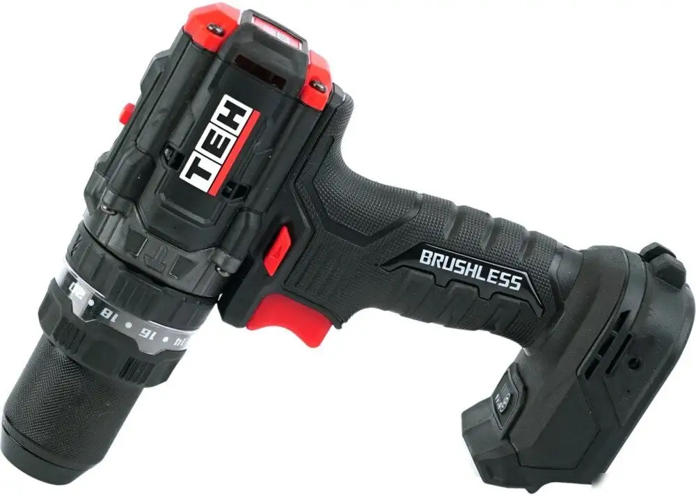 Ударная дрель-шуруповерт TEH TDBL1520-1B (с 1-им АКБ, кейс) – фото товара