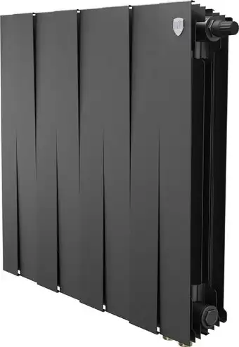 Биметаллический радиатор Royal Thermo PianoForte 500 Черный VR80 - 8 секций - изображение в каталоге
