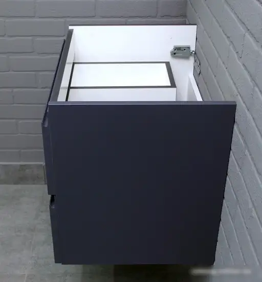 Домино Тумба под умывальник Classica 60 Graffo подвесная В2 DGr2111T (графит матовый) – фото товара