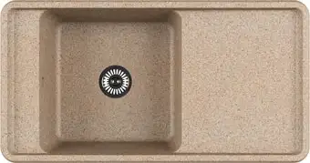 Кухонная мойка Акватон Беллис 97 (песочный) - изображение в каталоге