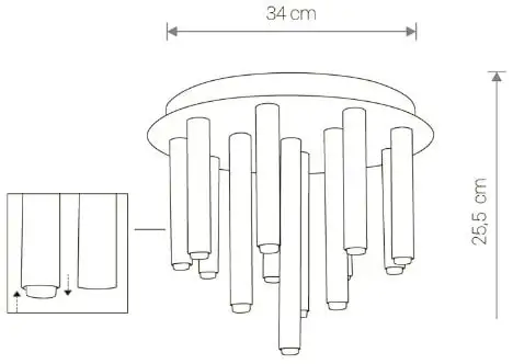 Подвесная люстра Nowodvorski Stalactite XIII 9054 – фото товара