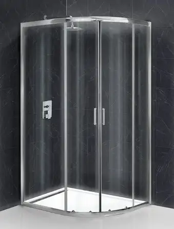 Душевой уголок BelBagno UNO-195-RH-2-120/90-C-Cr (прозрачное стекло)