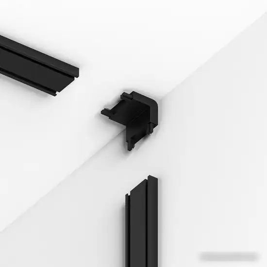 Коннектор питания шинопровода Elektrostandard Flat Magnetic Коннектор угловой внутренний черный 85002/00 a063737 – фото товара
