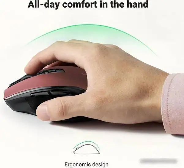 Мышь Ugreen MU006 (красный) – фото товара