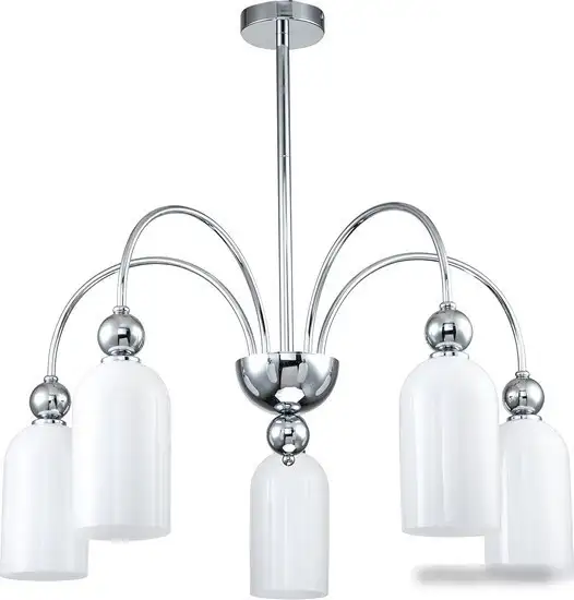 Подвесная люстра Escada Ode 686/5PL E14*60W Chrome – фото товара