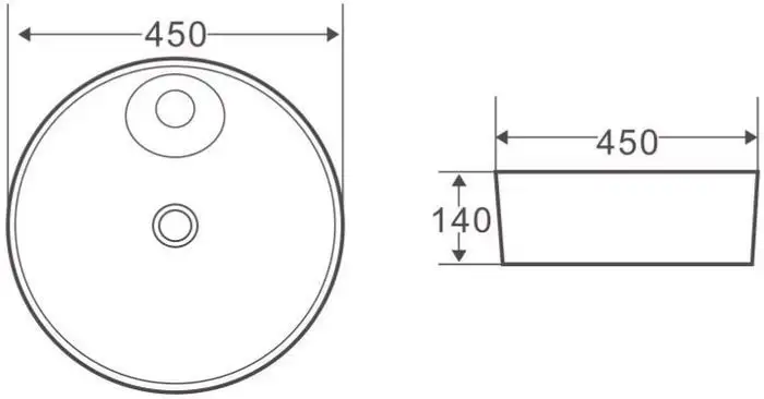Умывальник BelBagno BB1306 - фото товара