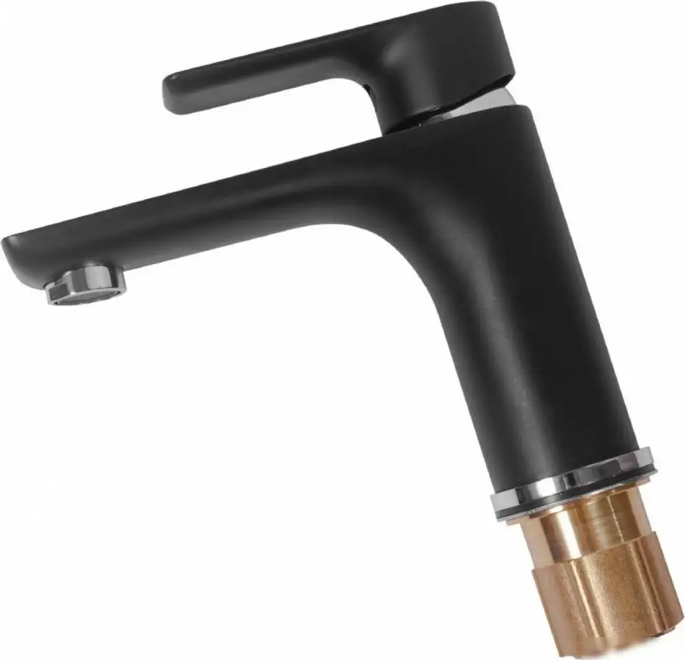 Смеситель Hansberge H1099 (черный хром) - фото товара